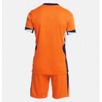 Niederlande Fußballbekleidung Heimtrikot Kinder EM 2024 Kurzarm (+ kurze hosen)